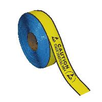 Floor Marking Tapes with Repeat Messaging - 2" x 100'
