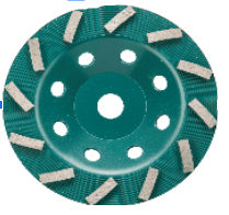 Spiral Cup Wheels - Dark Green Series Syntec Diamond Tools