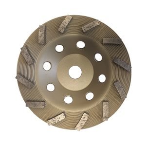Spiral Cup Wheels - Gold Series (Soft Bond) Syntec Diamond Tools