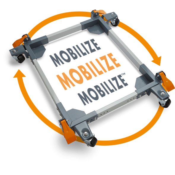 Super Duty All-Swivel Universal Mobile Base PM-3550 Bora