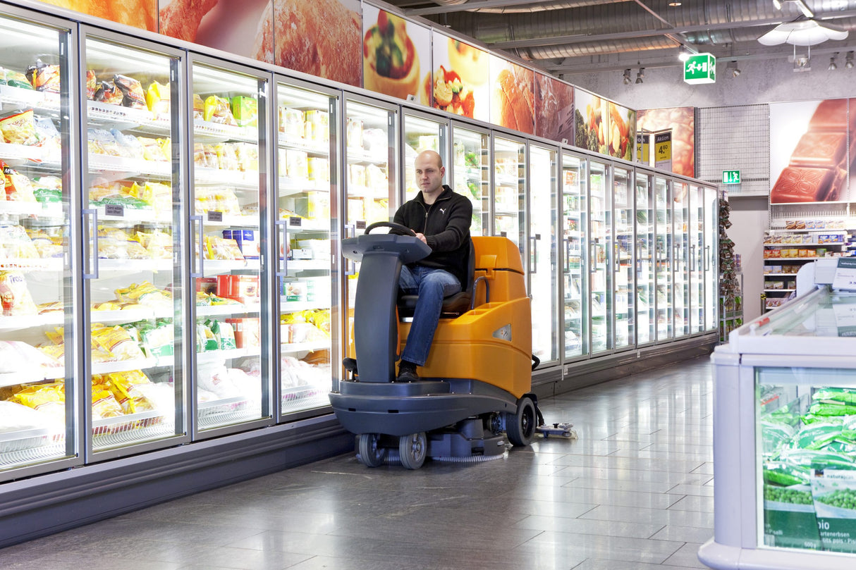 Swingo 4000 Battery-Powered Ride-On Scrubber Drier Taski