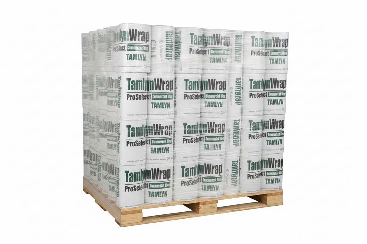ProSelect Housewrap - 5' x 200' TWC5X200-Pallet Tamlyn Pallet of 36 Units (1000 sqft/roll)