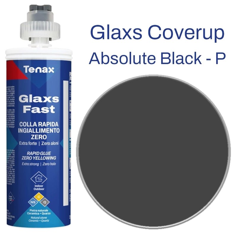 Tenax Glaxs Cartridge Glue - Pack of 2 1RGLAXSCABSOLUTEBLAC Tenax Absolute Black -P