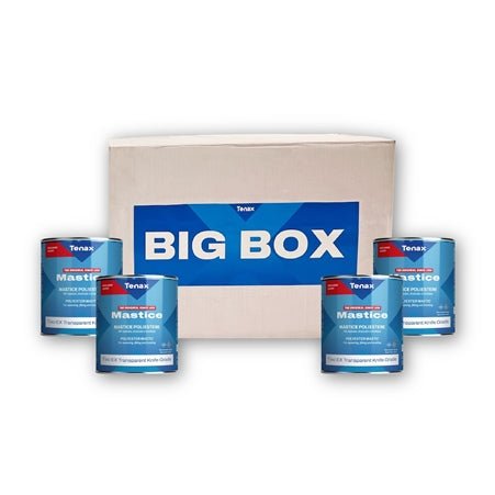 Tenax Polyester Resin Stone Glue - Transparent TIXOEXTRASPCTBBOX Tenax Knifegrade Big Box 4 x 1.25 Gallon