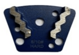 Trapezoid Swirl M-TQC10-2S0810-H Diamond Tool Store Hard 8/10