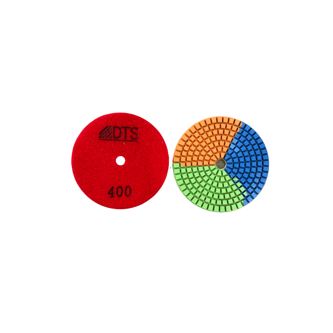 Tri-Color Diamond Polishing Pads TCPP-400 Diamond Tool Store 400