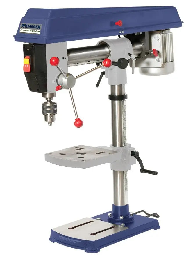 Radial Arm - 5 Speed Step Pulley Benchtop Drill Press Palmgren