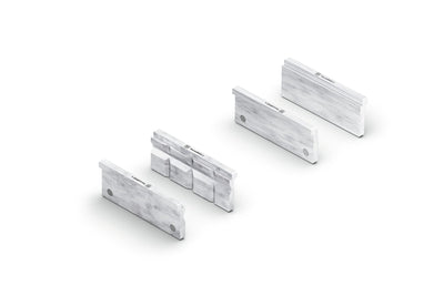 FEIN 4-Piece Non-Marring Aluminum Protective Jaw Set for VersaMAG L Prism and Blank 6 in FEIN
