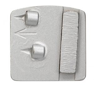 Uni Lock - 2x 1/4 Round PCDs with Stabilizer Segment Syntec Diamond Tools