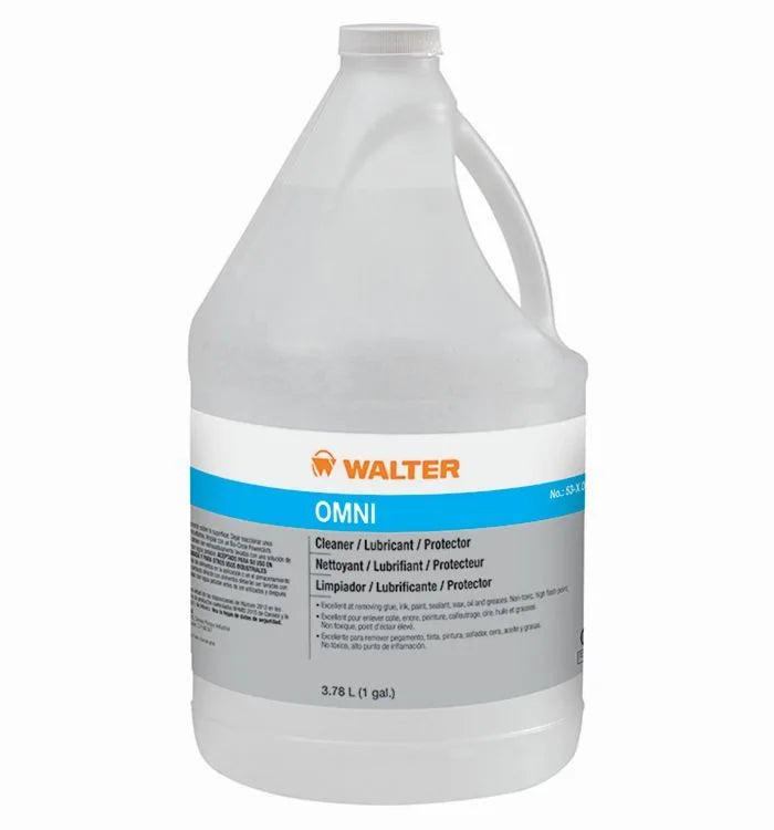 OMNI Cleaner, Lubricant, Protectant 53X005 Walter Surface Technologies Liquid - 1 gal