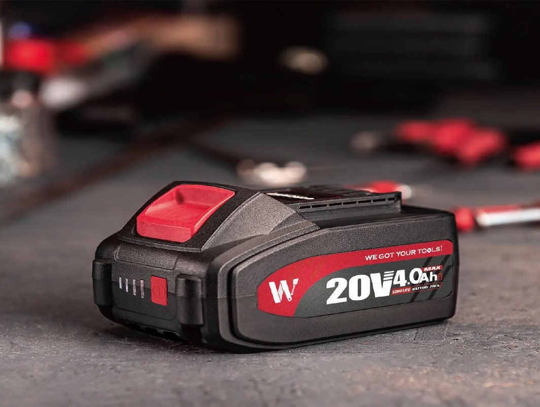 WorCraft 20V Battery USB Adapter & LED Work Light Kit with 2.0Ah Battery Options & Charger Worcraft USA