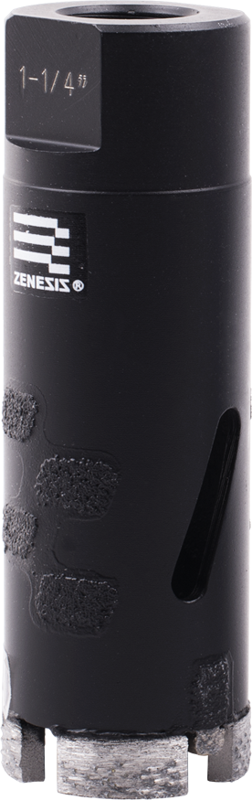 Zenesis Black Core Bit ZDGUL032B3 Diamond Tool Store 1 1/4"