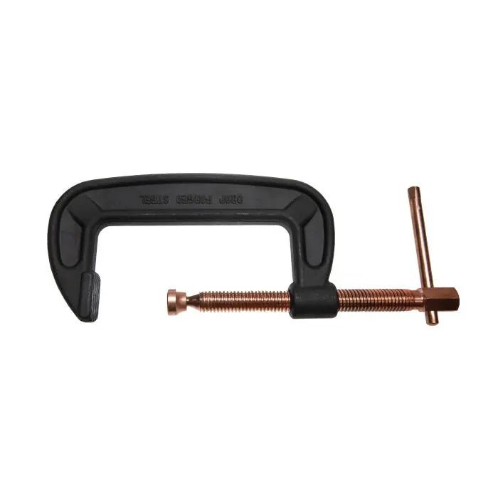 0-4" Heavy Duty C-Clamp/Copper Spindle Palmgren