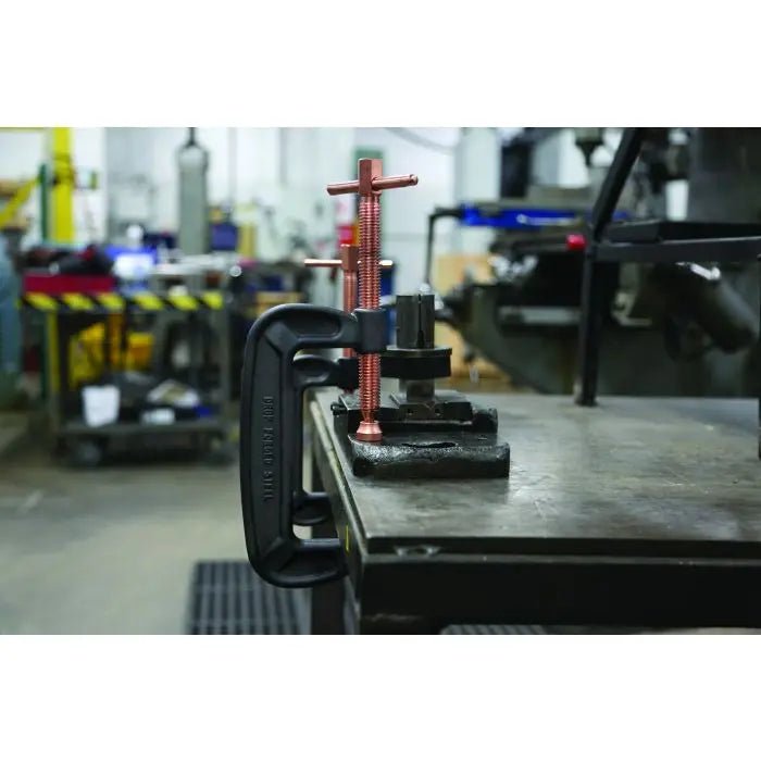 0-8" Heavy Duty C-Clamp/Copper Spindle Palmgren