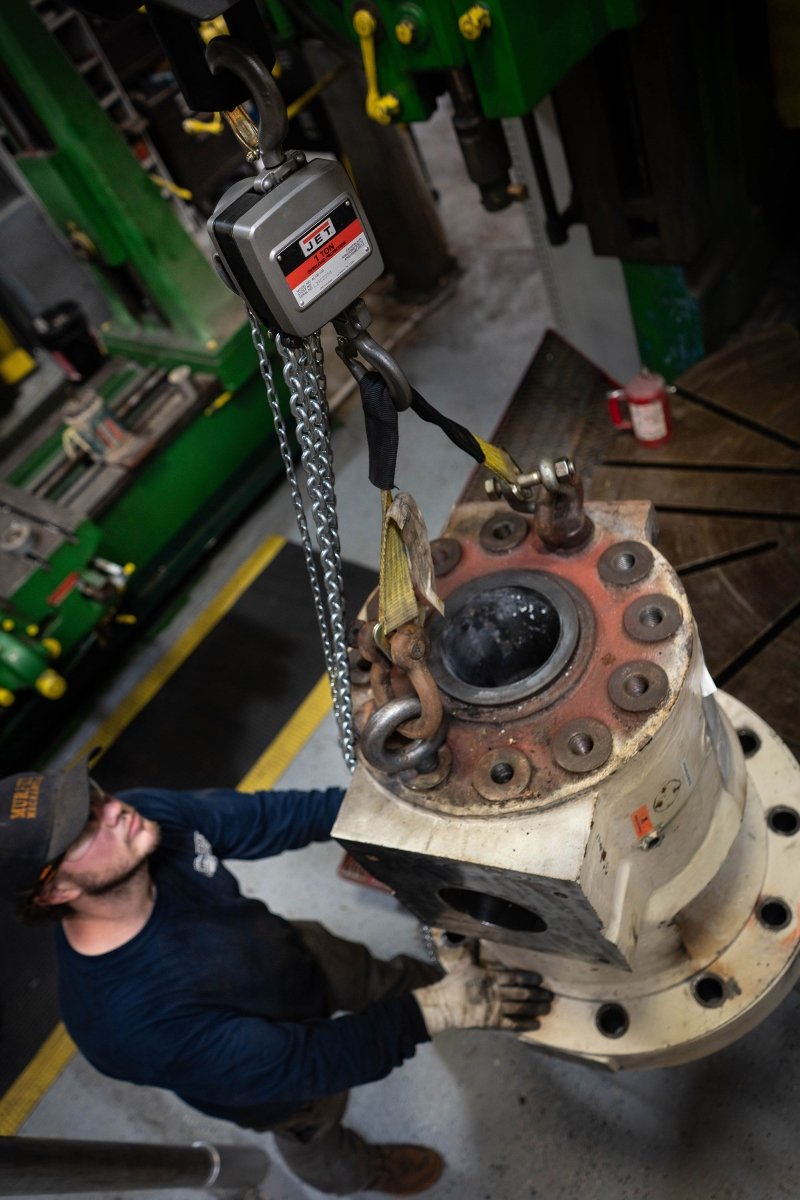 1-Ton Aluminum Hand Chain Hoist with 10ft of Lift | AL100-100-10 Jet