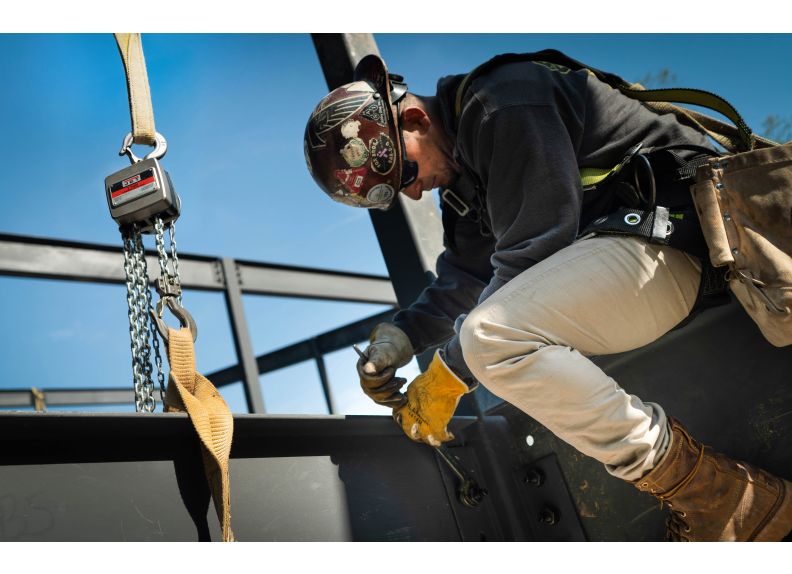 1-Ton Aluminum Hand Chain Hoist with 10ft of Lift | AL100-100-10 Jet