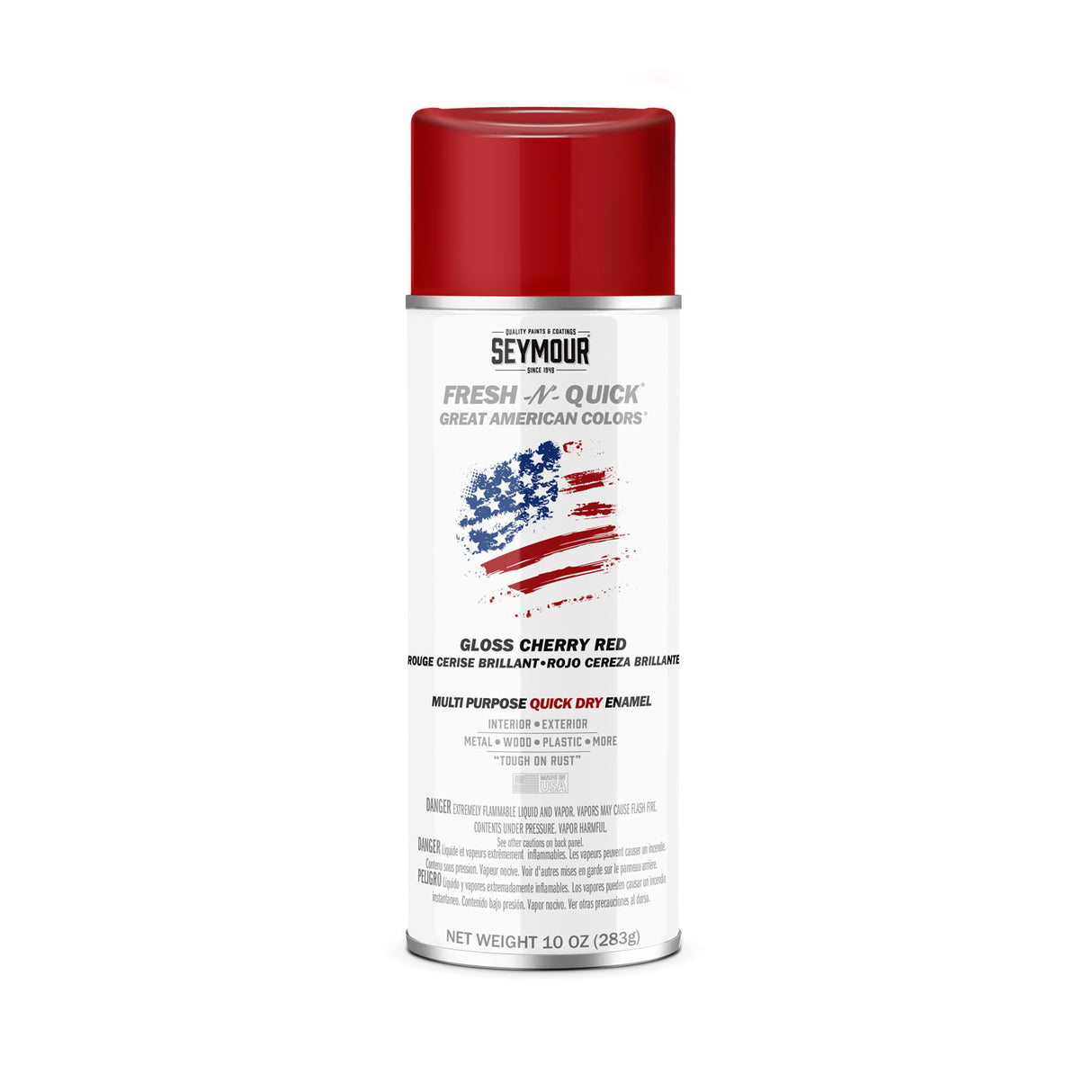 Fresh-N-Quick Multi-Purpose Spray Enamel - Case of 6 11-4 Seymour CHERRY RED