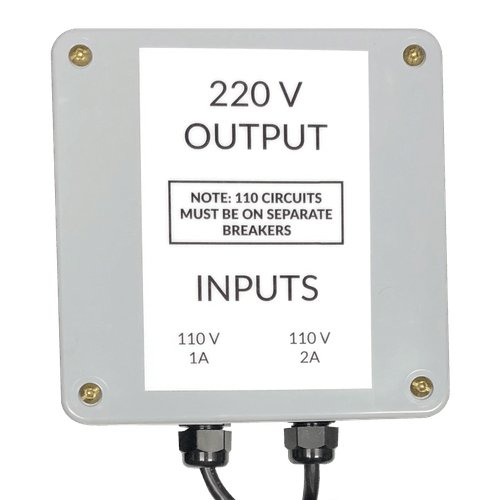 110V/220V Converter Box ASL Machines