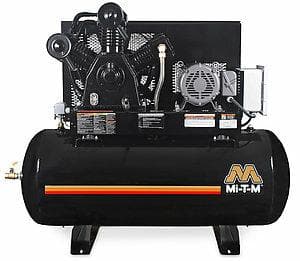 120 Gallon Two Stage Electric Duplex Air Compressor - AES-20315-120HM Mi-T-M