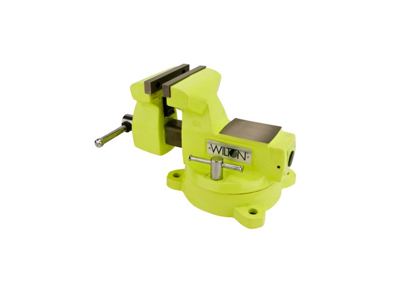 1560, High-Visibility Safety 6” Vise with Swivel Base Wilton