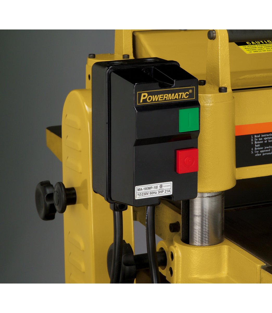 15HH Planer, 3HP 1PH 230V Powermatic