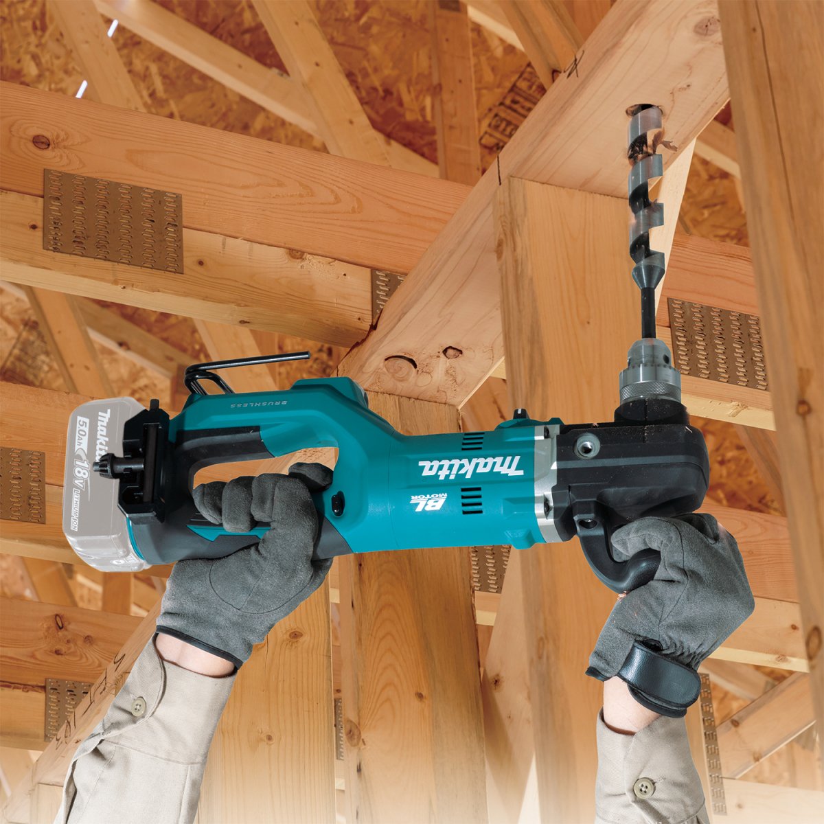 18V LXT® Lithium‑Ion Brushless Cordless 1/2" Right Angle Drill Makita