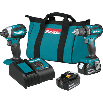 18V LXT® Lithium‑Ion Brushless Cordless 2‑Pc. Combo Kit (3.0Ah) Makita