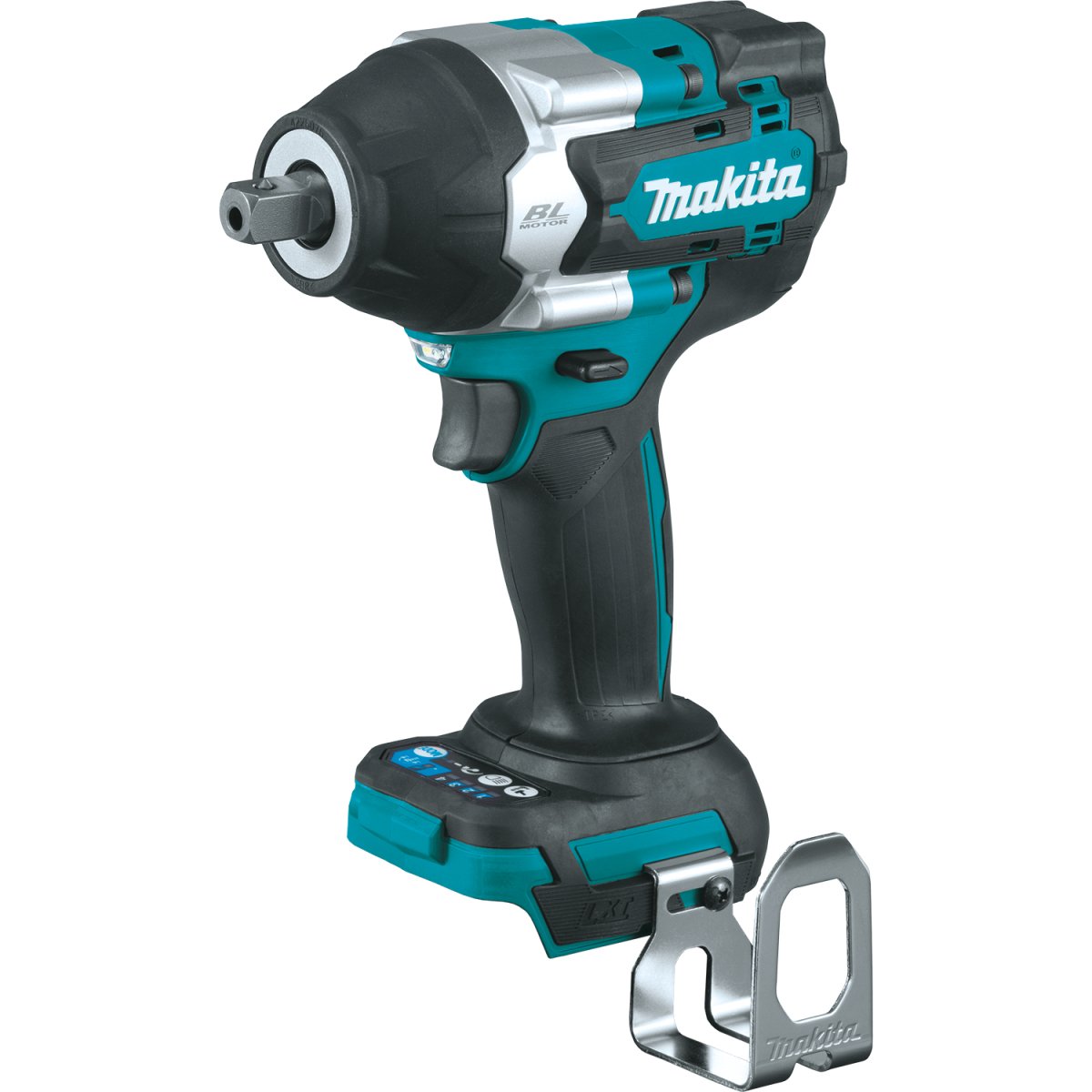 18V LXT® Lithium‑Ion Brushless Cordless 4‑Speed Mid‑Torque 1/2" Sq. Drive Impact Wrench w/ Detent Anvil XWT18Z Makita Tool Only