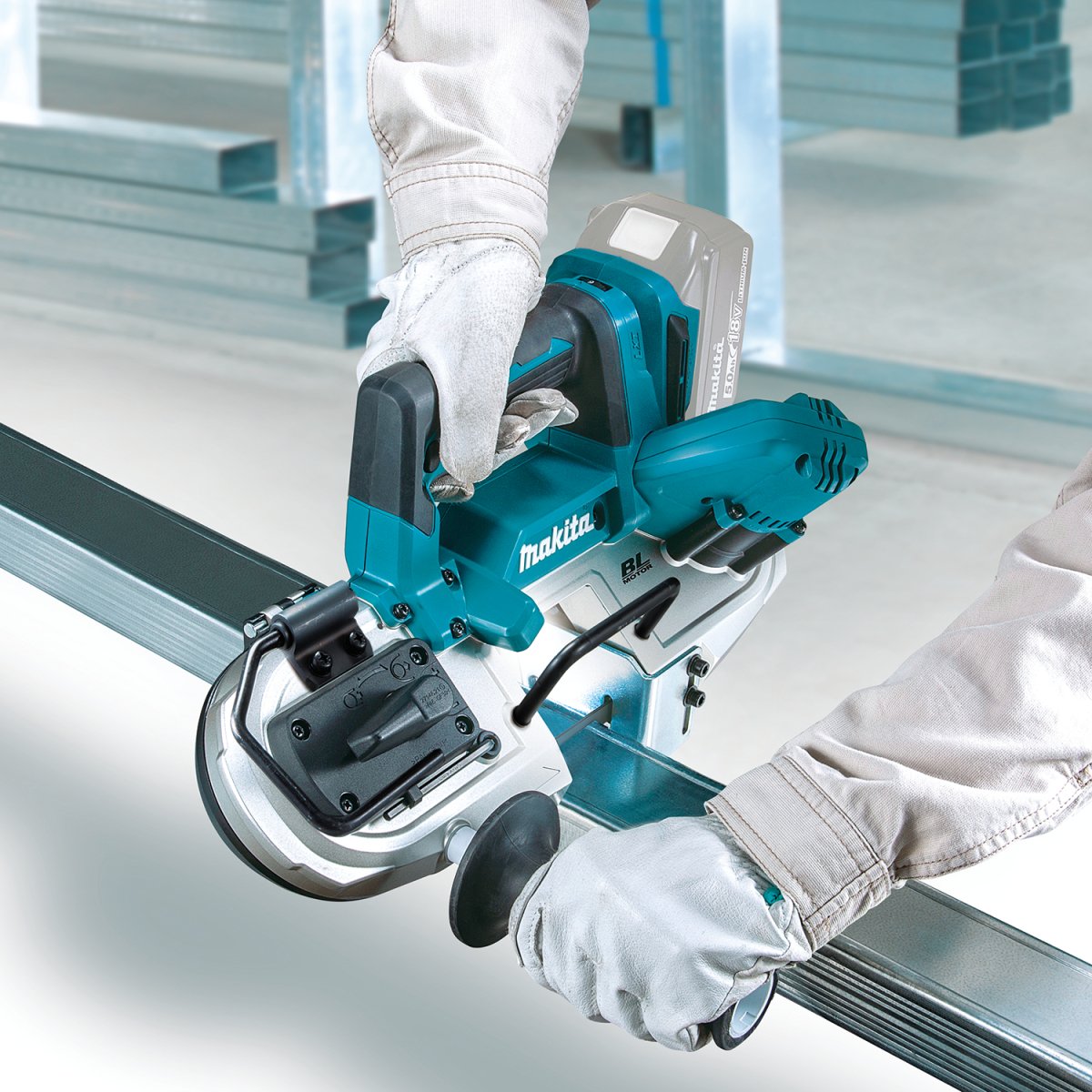 18V LXT® Lithium‑Ion Compact Brushless Cordless Band Saw Makita