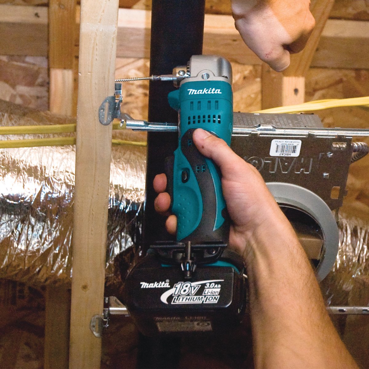 18V LXT® Lithium‑Ion Cordless 3/8" Angle Drill (3.0Ah) Makita