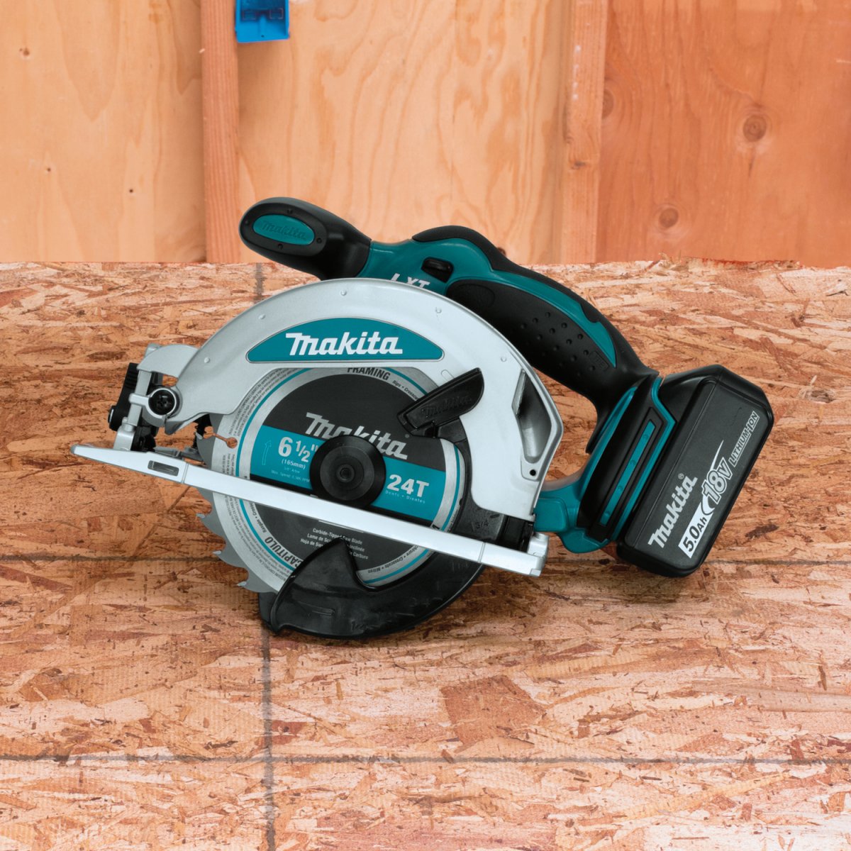 18V LXT® Lithium‑Ion Cordless 6‑1/2" Circular Saw Makita