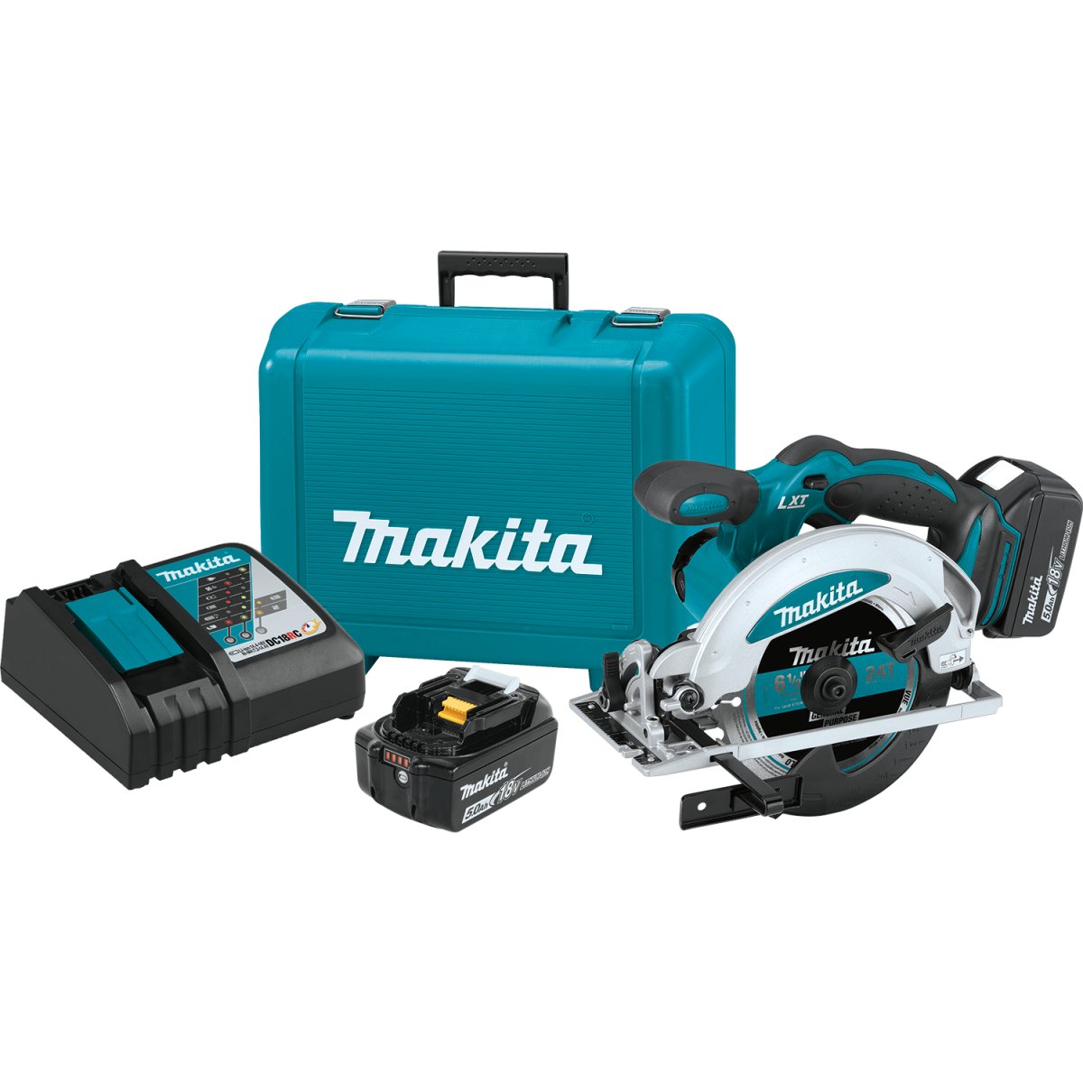 18V LXT® Lithium‑Ion Cordless 6‑1/2" Circular Saw Makita