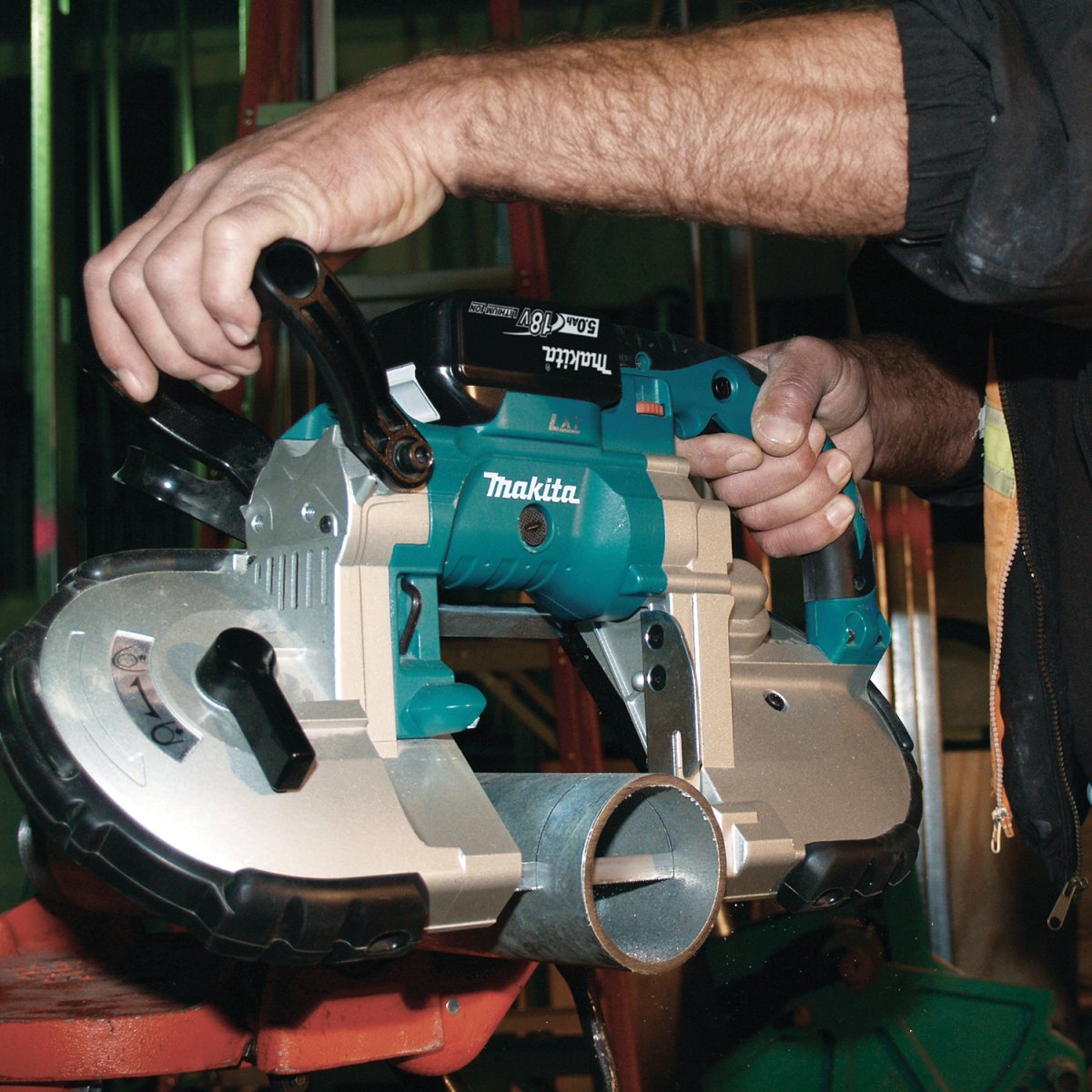 18V LXT® Lithium‑Ion Cordless Portable Band Saw Makita