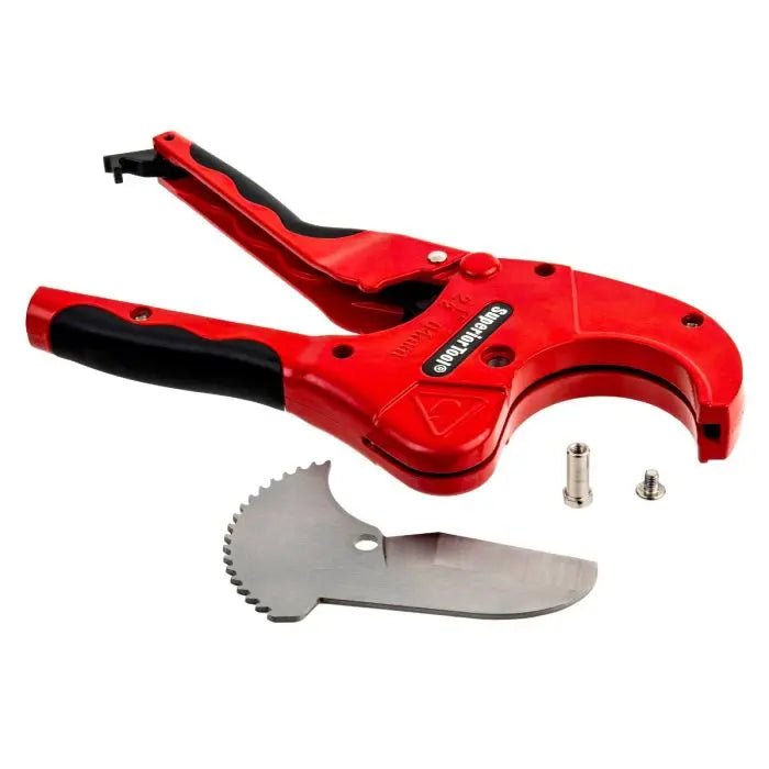 2“ Soft Grip Ratcheting PVC Cutter - Case of 3 Superior Tool