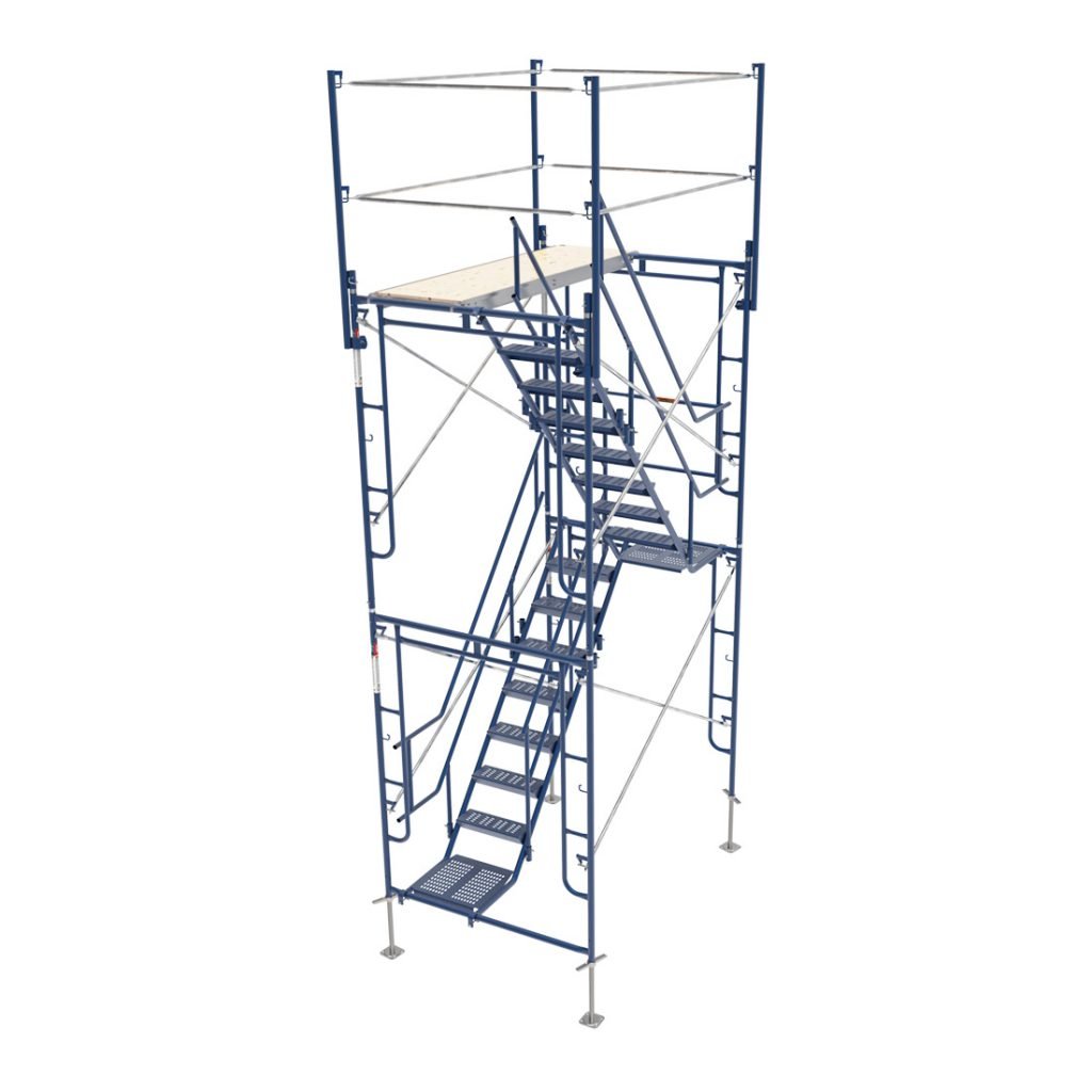 2 Stories Stairway Tower MetalTech