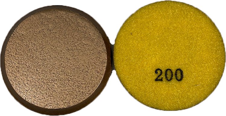 3 Inch Implanted Diamond Pad - Sale IMPD-200 Diamond Tool Store 200 Grit