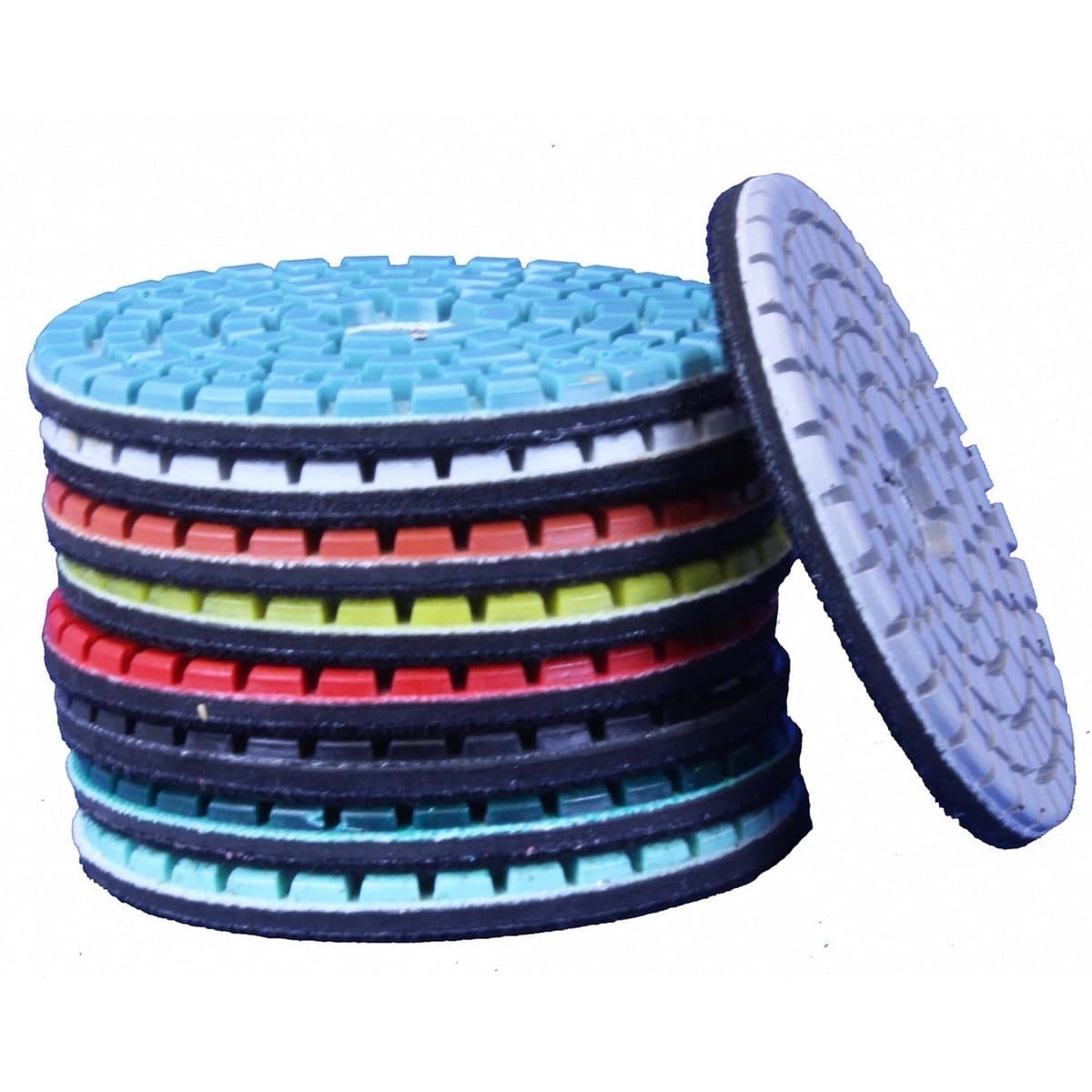 3" Power Flex Diamond Pads Superior Polish on Marble, Travertine D-3PF0030 Stone Pro 30 Grit