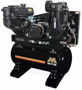 30-Gallon Two Stage Air Compressor Generator Mi-T-M