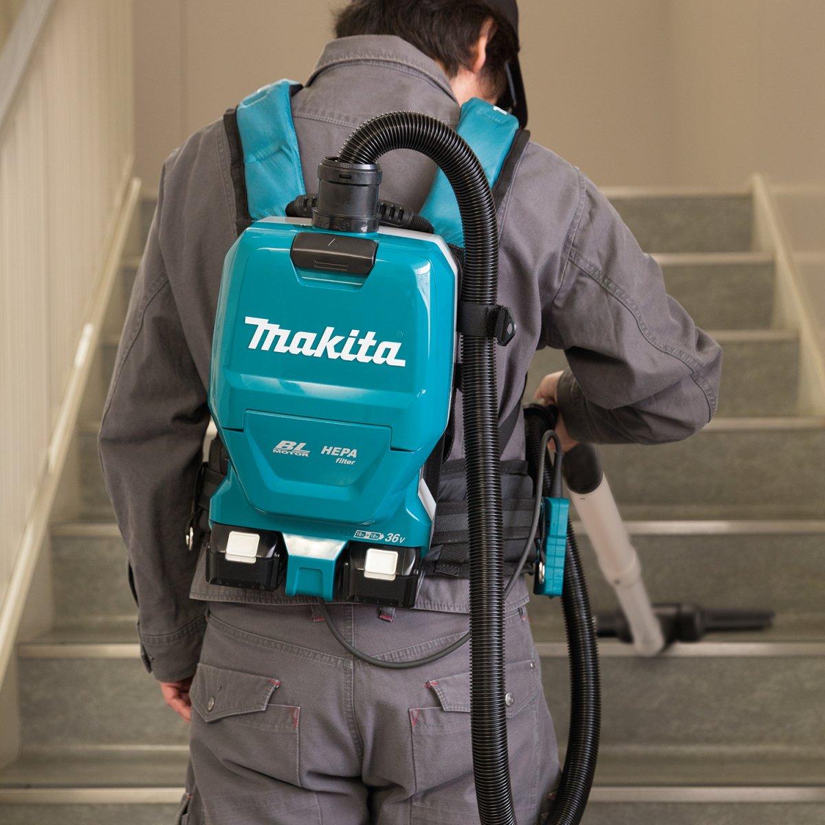 36V (18V X2) LXT® Brushless 1/2 Gallon HEPA Filter Backpack Dry Vacuum Makita