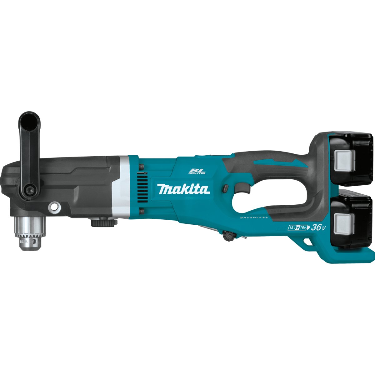 36V (18V X2) LXT® Brushless 1/2" Right Angle Drill (5.0Ah) Makita