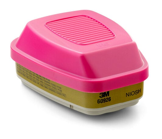 3M Multi Gas/Vapor Cartridge/Filter 60926 | P100 (30 Pairs) 3M