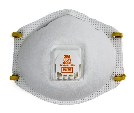 3M Particulate Respirator 8511, N95 (8/Case) 3M