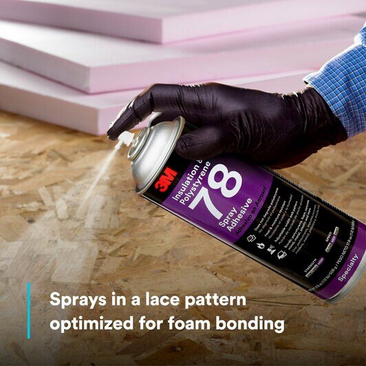 3M Polystyrene Foam Insulation Spray Adhesive 78 (12 Count) 3M
