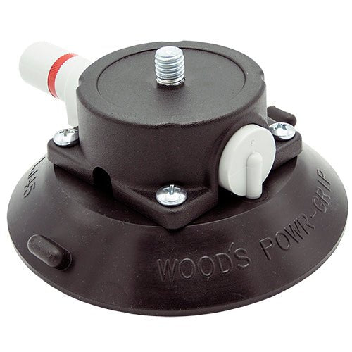 4-½" Mounting Cup W/ 3/8-16 X 1/4" Threaded Stud - Pack of 4 Wood's Powr-Grip