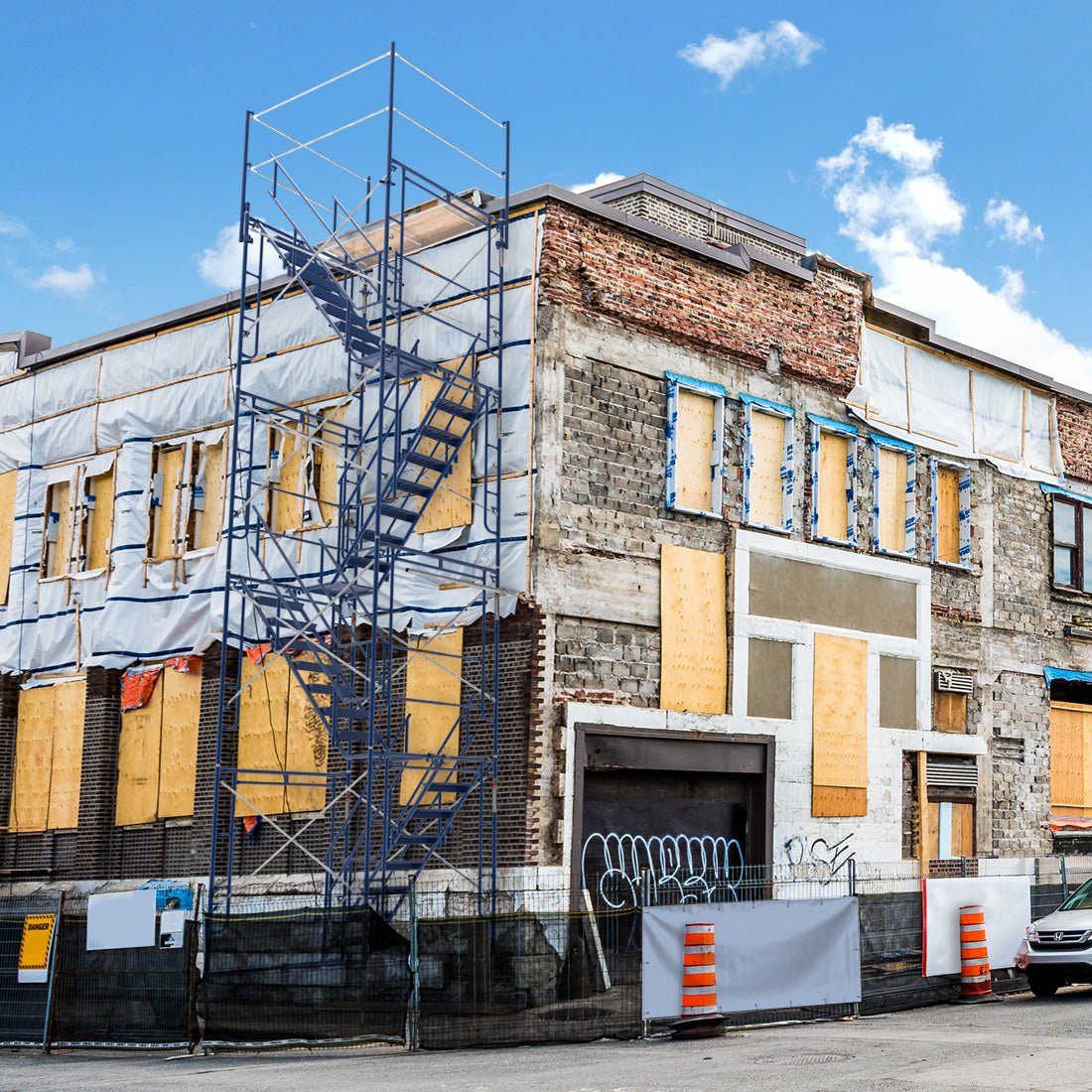 4 Stories Stairway Tower MetalTech