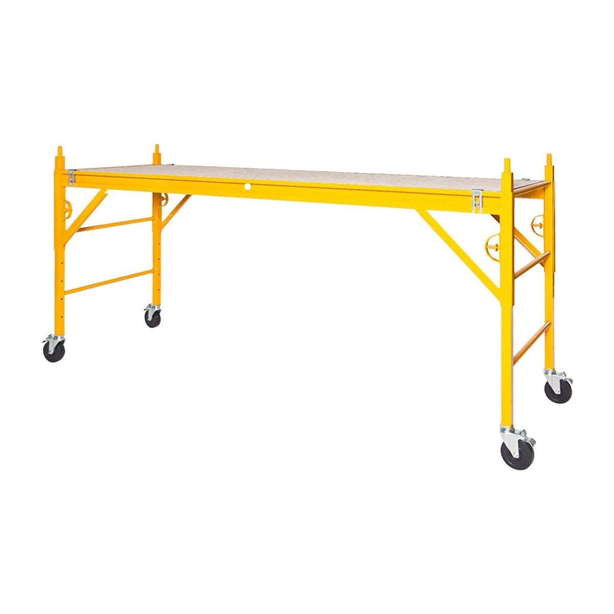 480-CL Scaffold Classic 480CL W/PC5B-S Nu-Wave Scaffolding Systems Complete Scaffold With 5 in. Silver Line Casters