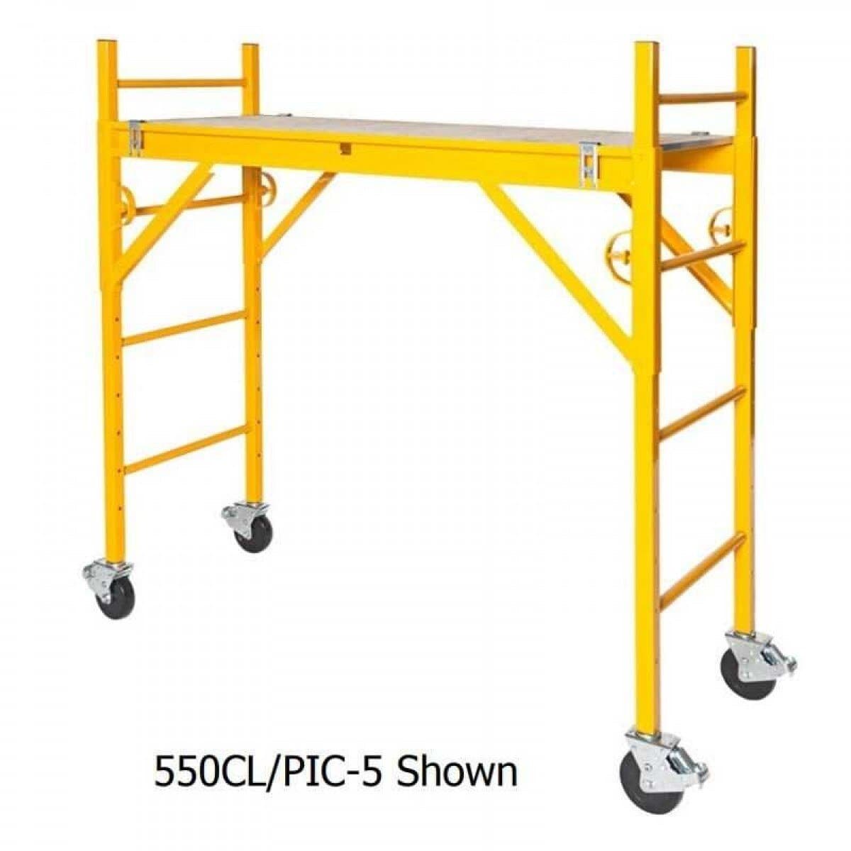 550-CL Scaffold Classic 550CL Nu-Wave Scaffolding Systems Complete scaffold without casters