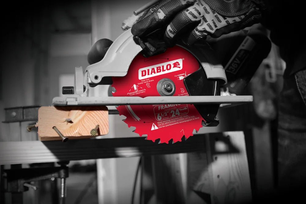 6-1/2 in. 24-Tooth Framing Saw Blade - 10 per Order Diablo Tools