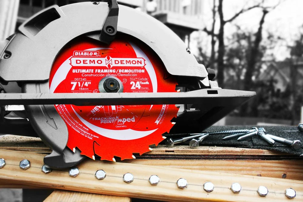 7-1/4 in. 24-Tooth ™ Framing/Demolition Saw Blade - 10 per Order Diablo Tools