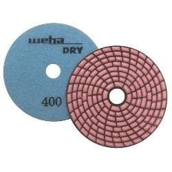7 Step Spiral Dry Diamond Polishing Pads Weha